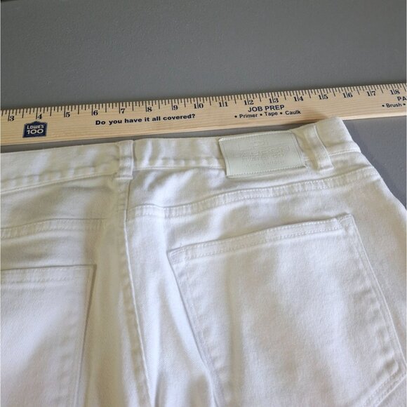 Lauren Ralph Lauren Womens Jeans Size 8 White Straight Leg Preppy Classiccore - Picture 7 of 10